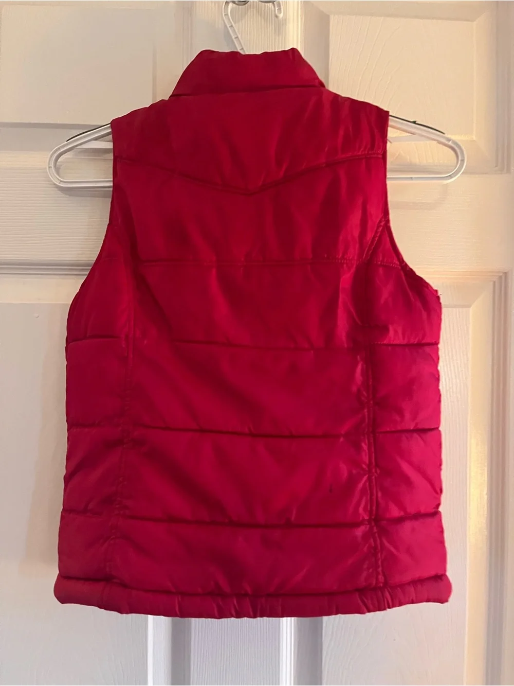 Old Navy Hot Pink Quilted Puffer Vest